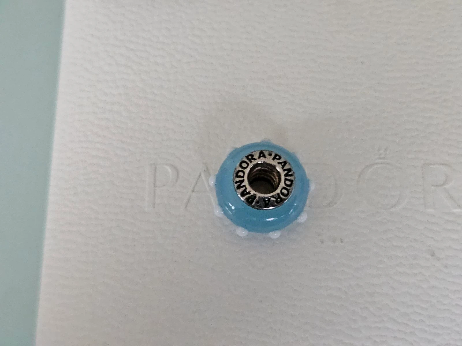 Blue spotted murano pandora – photo 5